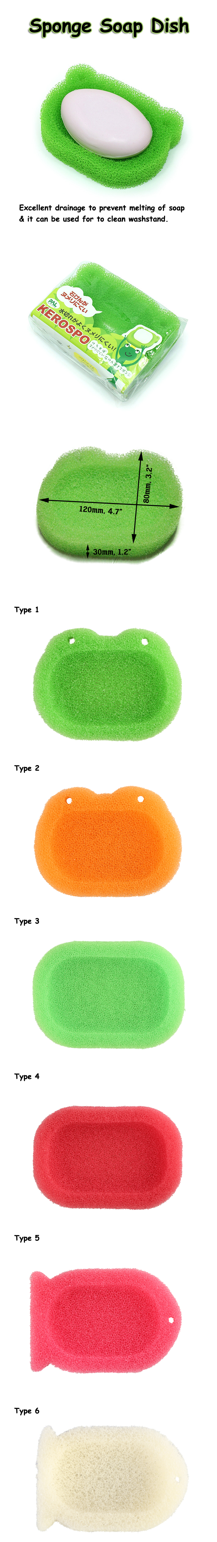 Multi Purpose Sponge Soap Dish Case.